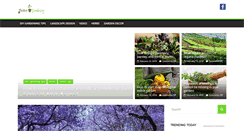 Desktop Screenshot of positivegardening.com